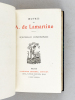Oeuvres de A. de Lamartine. Nouvelles Confidences.. LAMARTINE, Alphonse de