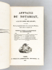 Annuaire du Notariat, dédié à M. le Garde des Sceaux, et publié par les Administrateurs du journal le Notaire. [ Annuaire 1837 ]. Collectif
