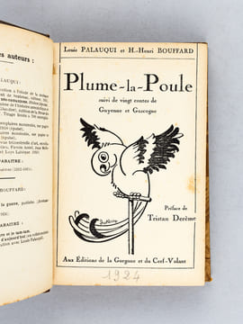 Plume-la-Poule suivi de vingt contes de Guyenne et Gascogne [ Edition originale - Livre dédicacé par l'auteur ]. PALAUQUI, Louis ; BOUFFARD, H.-Henri ...