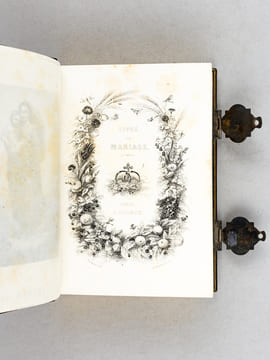 Livre du Mariage contenant les Cérémonies et la Messe du Mariage, les Cérémonies du Baptême, la Messe des Relevailles, avec des Lectures édifiantes ...