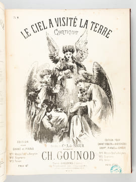 Recueil Piano et Chant [ Recueil composite de partitions Piano et chant dont des airs de l'Africaine (de Meyerbeer) de l'Angélus de la Mer (Gustave ...