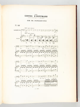 Recueil Piano et Chant [ Recueil composite de partitions Piano et chant dont des airs de l'Africaine (de Meyerbeer) de l'Angélus de la Mer (Gustave ...