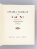 Théatre complet de Racine (4 Tomes -Complet). RACINE, Jean ; GRANGE, Jacques
