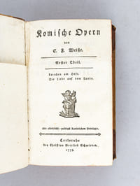 Komische Opern (3 Theile - Komplett )
