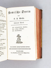 Komische Opern (3 Theile - Komplett )