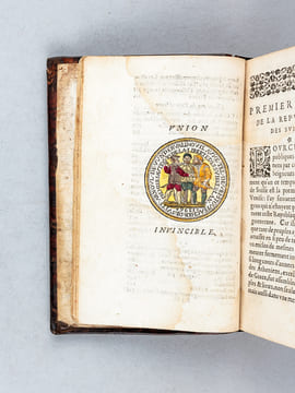 La République des Suisses. Comprinse en deux livres [ ... ] Descrite en Latin par Josias Simler de Zurich [ Edition originale de l'édition française ...