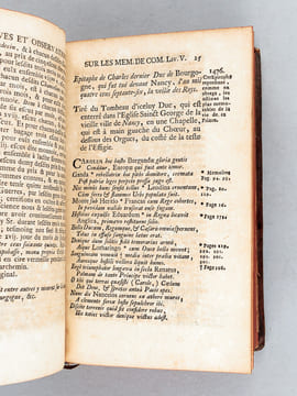 Mémoires de Messire Philippe de Comines, Seigneur d'Argenton, Contenans l'Histoire des Rois Louis XI & Charles VIII depuis l'an 1464 jusqu'en 1498. ...