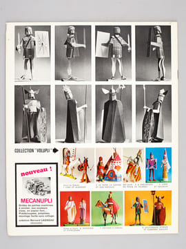 Album-Maquette Volupli. (Lot de 4 numéros) Costumes civils, militaires, régionaux ; tous les pays et tous les temps. N° 5 : France Xve siècle : Dame ...