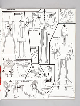 Album-Maquette Volupli. (Lot de 4 numéros) Costumes civils, militaires, régionaux ; tous les pays et tous les temps. N° 5 : France Xve siècle : Dame ...