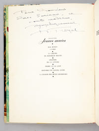 La Maison des Bêtes Heureuses [ Edition originale - Livre dédicacé par l'auteur ]
