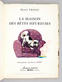 La Maison des Bêtes Heureuses [ Edition originale - Livre dédicacé par l'auteur ]