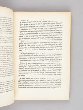 Procès-Verbaux de la Conférence d'Alsace-Lorraine. Tome Premier. Collectif