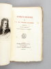 Poésies inédites de F.-J. de Chancel-Lagrange [ Edition originale ] publiées par Jules Delpit . CHANCEL-LAGRANGE, François-Joseph de ; (DELPIT, Jules)
