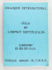 Colloque International : "Zola et l'Esprit Républicain" Limoges 21-22-23 Juin [ 1979 ]. Colloque associé du C.N.R.S.. Collectif ; MITTERRAND, H.