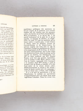 Courrier Anglais (5 Tomes - Complet) [ Livre dédicacé par Henri Martineau ] Tome I : Lettres à Stritch. Paris Monthly Review ; Tome II : New Monthly ...