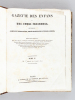 Gazette des Enfans et des Jeunes Personnes. Première Année (Du 1er Janvier au 31 décembre 1837 - 90 numéros - Complet) [ Avec 4 lithographies ...
