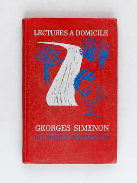 [ Lot de 3 titres de Simenon en éditions soviétiques et biographie de Georges Simenon en russe ] [ Livres dédicacés par Eléonore Schraiber ] Maigret ...