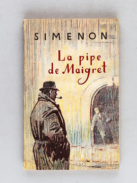 [ Lot de 3 titres de Simenon en éditions soviétiques et biographie de Georges Simenon en russe ] [ Livres dédicacés par Eléonore Schraiber ] Maigret ...