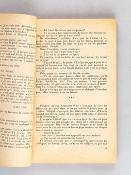 [ Lot de 3 titres de Simenon en éditions soviétiques et biographie de Georges Simenon en russe ] [ Livres dédicacés par Eléonore Schraiber ] Maigret ...