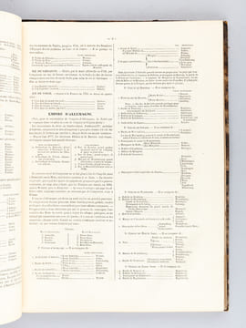 Atlas Universel, Physique, Historique et Politique de Géographie Ancienne et Moderne [ Cahier des Notices des 40 cartes contenues dans l'Atlas, seul - ...