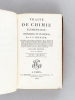 Traité de Chimie élémentaire, théorique et pratique (4 Tomes - Complet). THENARD, Louis Jacques