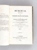 Mémorial pratique du Chimiste-Manufacturier, ou Recueil de procédés d'Arts et de Manufactures (3 Tomes - Complet) [ Edition originale de la traduction ...