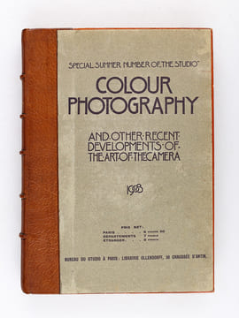 Colour Photography and other recent developments of the Art of The Camera 1908. Special Summer number of The Studio. HOLME, Charles (Ed.) ; James ...