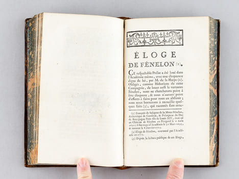 Eloges lus dans les séances publiques de l'Académie Françoise par M. d'Alembert [ Edition originale ] [ Contient : ] Eloges de Massillon, Boileau ...