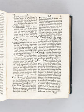 Dictionnaire Théologique, Historique, Poétique, Cosmographique et Chronologique contenant sommairement Les Vies les plus remarquables des SS. ...