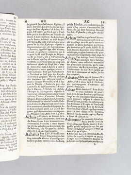 Dictionnaire Théologique, Historique, Poétique, Cosmographique et Chronologique contenant sommairement Les Vies les plus remarquables des SS. ...