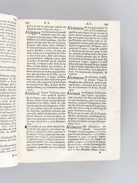 Dictionnaire Théologique, Historique, Poétique, Cosmographique et Chronologique contenant sommairement Les Vies les plus remarquables des SS. ...