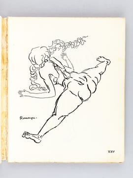 Le Gynécée. Dessins inédits de Rouveyre 1907 à 1909 [ Edition originale - Livre dédicacé par l'auteur ]. ROUVEYRE, André