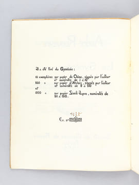 Le Gynécée. Dessins inédits de Rouveyre 1907 à 1909 [ Edition originale - Livre dédicacé par l'auteur ]. ROUVEYRE, André