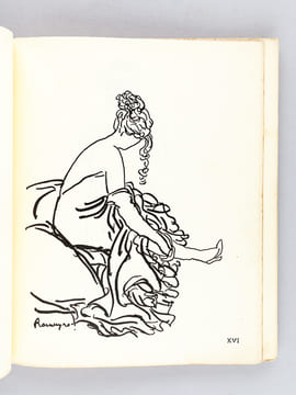 Le Gynécée. Dessins inédits de Rouveyre 1907 à 1909 [ Edition originale - Livre dédicacé par l'auteur ]. ROUVEYRE, André