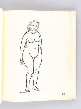 Le Gynécée. Dessins inédits de Rouveyre 1907 à 1909 [ Edition originale - Livre dédicacé par l'auteur ]. ROUVEYRE, André