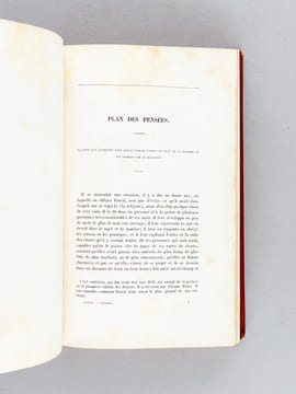Oeuvres de Pascal : Pensées - Lettres et Opuscules divers. PASCAL, Blaise