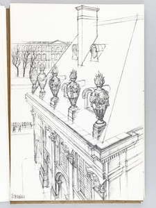 Dessins de Paris. Exposition de dessins organisée à l'Hôtel de Lamoignon sous le patronage de la Société des amis de la Bibliothèque Historique de la Ville de Paris mai-juin 1978