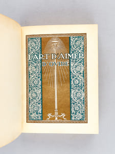 L'Art d'Aimer d'Ovide