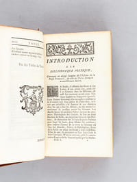 Bibliothèque Poëtique, ou Nouveau Choix des plus belles Pièces de Vers en tout genre, depuis Marot jusqu'aux Poëtes de nos jours (4 Tomes - Complet)