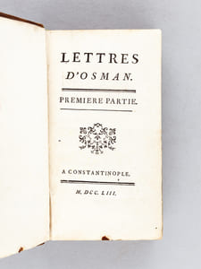 Lettres d'Osman (3 Parties - Complet) [ Edition originale ]