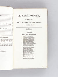Le Kaléidoscope, Journal de la Littérature, des Moeurs, et des Théatres. Tome Sixième [ Tome Septième ]