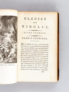 Elégies de Tibulle par Mirabeau (3 Tomes - Complet)