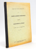 Choix de textes présentés à la Première Conférence Internationale sur la Santé Mentale de l'Etudiant Princeton USA 5-15 Septembre 1956. Collectif ; ...