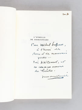 [ Lot de 6 ouvrages enrichis de plusieurs lettres autographes signés et de dédicaces à l'écrivain bordelais Michel Suffran ] Le personnage combattant ...