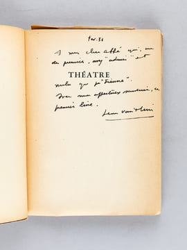 [ Lot de 6 ouvrages enrichis de plusieurs lettres autographes signés et de dédicaces à l'écrivain bordelais Michel Suffran ] Le personnage combattant ...
