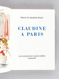[ Coffret de 4 ouvrages : ] Claudine à l'Ecole - Claudine s'en va - Claudine à Paris - Claudine en Ménage
