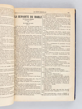 Le Petit Bordelais [ De la 107e à la 182e livraison ] [ Contient notamment : ] Les Mystères du Vieux Bordeaux par Marius Dorgan - L'affaire Lerouge, ...