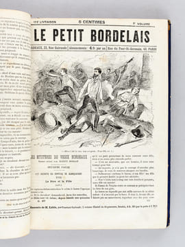 Le Petit Bordelais [ De la 107e à la 182e livraison ] [ Contient notamment : ] Les Mystères du Vieux Bordeaux par Marius Dorgan - L'affaire Lerouge, ...