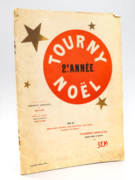 Tourny Noël Deuxième Année. 1896. DEPAS, Edmond (dir.) ; Collectif : SEM ; SILVESTRE, Armand ; BRUANT, Aristide ; TOULOUZE, Ernest ; GAVAULT, Paul ; ...