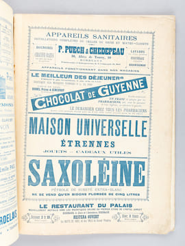 Tourny Noël Deuxième Année. 1896. DEPAS, Edmond (dir.) ; Collectif : SEM ; SILVESTRE, Armand ; BRUANT, Aristide ; TOULOUZE, Ernest ; GAVAULT, Paul ; ...